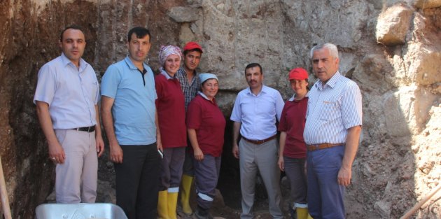 BAŞKAN SARICAOĞLU ,’KAVAK'TA KÜLTÜR VARLIKLARI GÜN YÜZÜNE ÇIKIYOR’