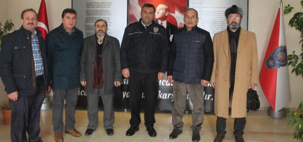 BBP Bafra İlçe Teşkilatından Emniyet Müdürlüğüne Ziyaret