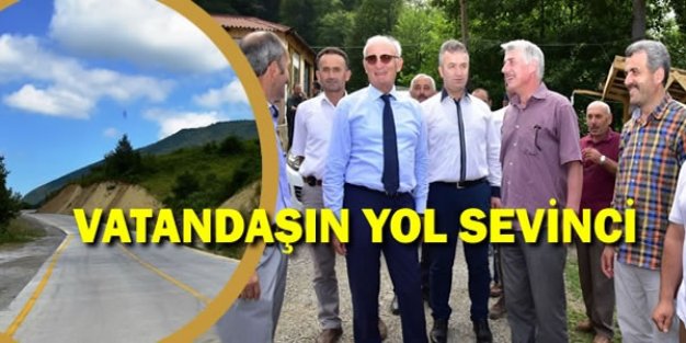 BİR ÇOK YOLUN YAPIMI TAMAMLANARAK HALKIN HİZMETİNE SUNULDU
