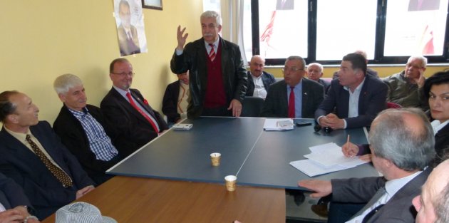 CHP BAFRA İLÇE TEŞKİLATI İSTİŞARE TOPLANTISI YAPTI