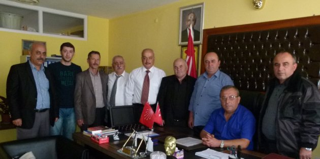 CHP BAFRA İLÇE TEŞKİLATI’NDA BAYRAMLAŞMA