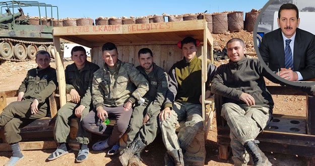 EL BAB'DAKİ KAHRAMANLARDAN İLKADIM'A  SELAM