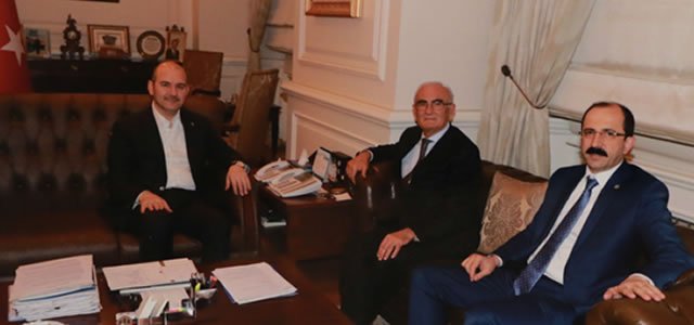 Göksel ve Yılmaz’dan Süleyman Soylu’ya Ziyaret