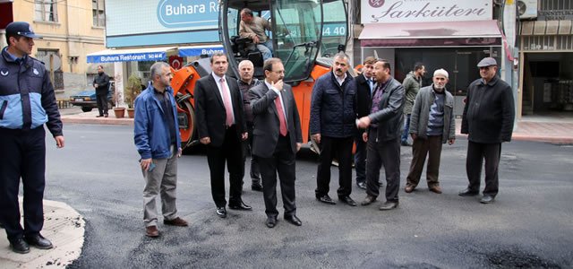 HACINABİ SAKİNLERİ BAŞKAN ŞAHİN'E TEŞEKKÜR ETTİ