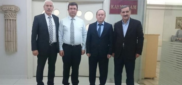 Hadi UYAR’dan Bafra Kaymakamı TÜRKEL’e Ziyaret