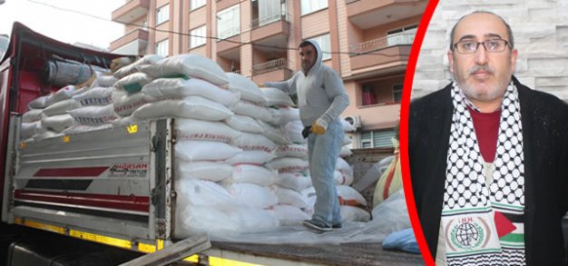 “Halep'e Yol Açın” Kampanyasıyla Bafra’dan 1 Tır Un Gönderildi