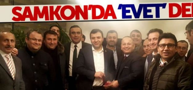 HASAN BASRİ KURT’TAN SAMKON’A REFERANDUM ZİYARETİ