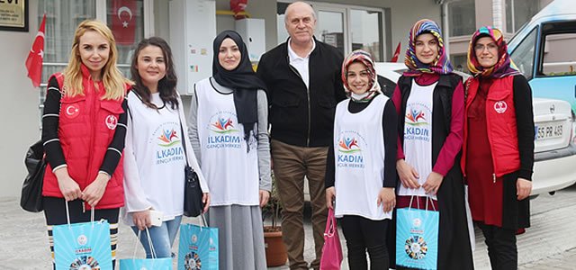İlkadım Gençlik Merkezi’nden Lösemili çocuklara anlamlı ziyaret