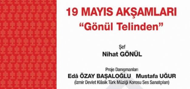 İZMİRLİ SANATÇILAR SAMSUN DEVLET KOROSU KONSERİ'NDE