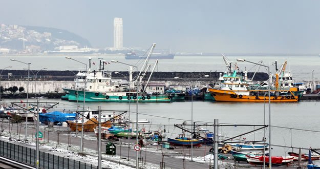 KAR YAĞIŞI BALIK FİYATLARINI ARTIRDI