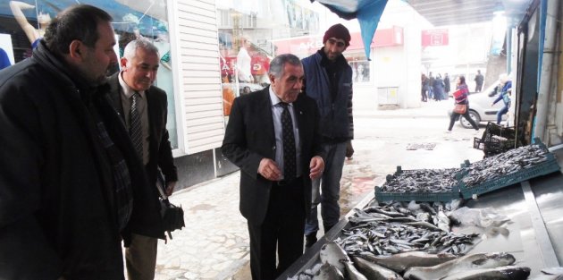 KAYMAKAM ARSLAN’DAN ESNAF ZİYARETİ