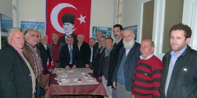 KAYMAKAM ARSLAN’DAN SİNOPLULAR DERNEĞİNE İADE-İ ZİYARET