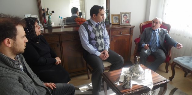 KAYMAKAM ARSLAN’dan TAZİYE ZİYARETİ