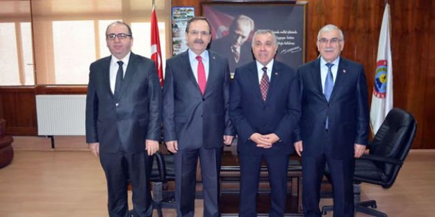 Kaymakam Halis Arslan’dan Başkan Şahin’e Ziyaret