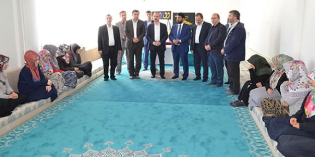 KIRCALI BAFRA’DA CİZRELİ KUR’AN KURSU ÖĞRENCİLERİNİ ZİYARET ETTİ