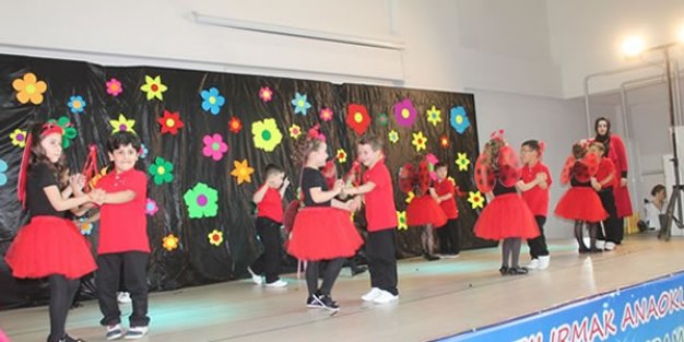 Kızılırmak Anaokulu'ndan Muhteşem Yıl Sonu Gösterisi