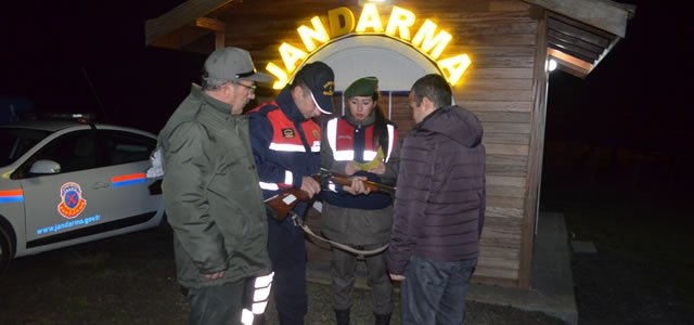 Kızılırmak Deltası Kuş Cenneti'nde Kaçak Av Denetimi