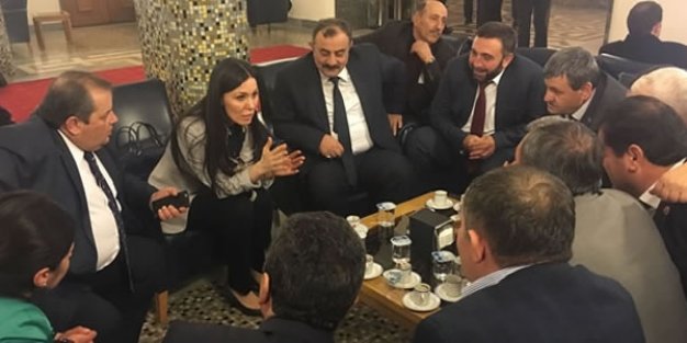 Ladik Teşkilatından Karaaslan'a Ziyaret