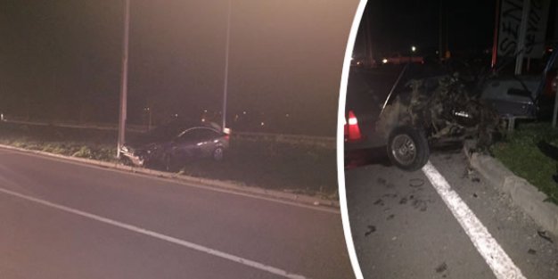 LENGELLİ KAVŞAĞINDA FECİ KAZA