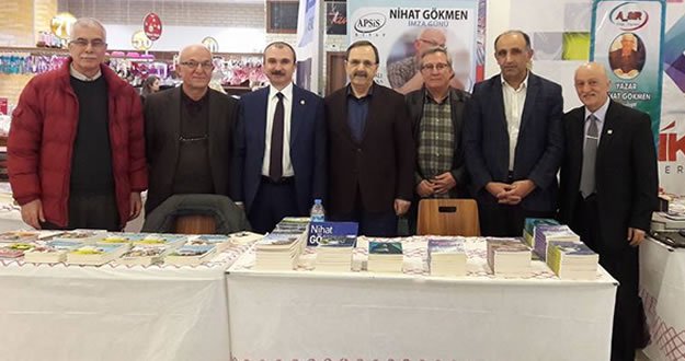 M. VEKİLİ KIRCALI VE BELEDİYE BAŞKANI ŞAHİN'DEN YAZARLARA ZİYARET