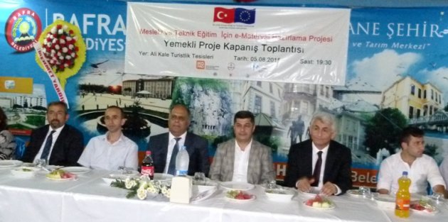 MESLEKİ VE TEKNİK EĞİTİM İÇİN E-MATERYAL HAZIRLAMA PROJESİ TAMAMLANDI