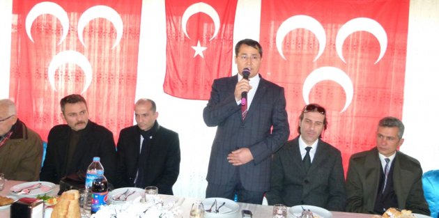 MHP BAFRA İLÇE TEŞKİLATI DELEGELERLE BULUŞTU