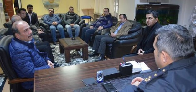 MHP Bafra İlçe Teşkilatından Emniyet Müdürüne Ziyaret