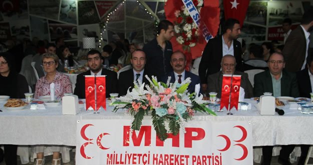 MHP İlçe Teşkilatı İftar Yemeğinde Buluştu