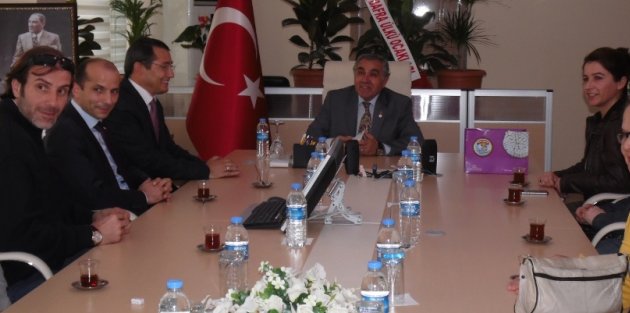 MHP’DEN YENİ KAYMAKAMA  ‘HAYIRLI OLSUN’ ZİYARETİ