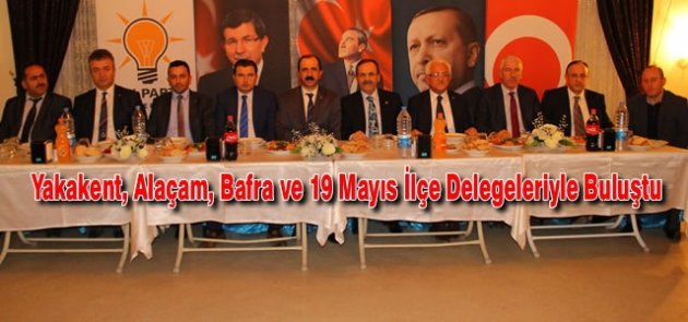 Muharrem Göksel; Delegelerle Yemek’te Buluştu