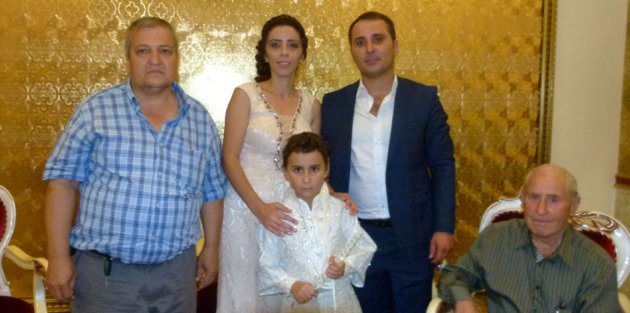 NACİ TOKGÖZ, TORUNUNU SÜNNET ETTİRDİ