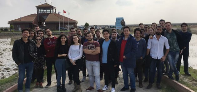 OMÜ'lü öğrenciler Kızılırmak Deltası Kuş Cenneti'ni gezdi