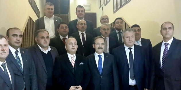 SAMKON VE SADEF, BAŞKAN ŞAHİN’İ ZİYARET ETTİ