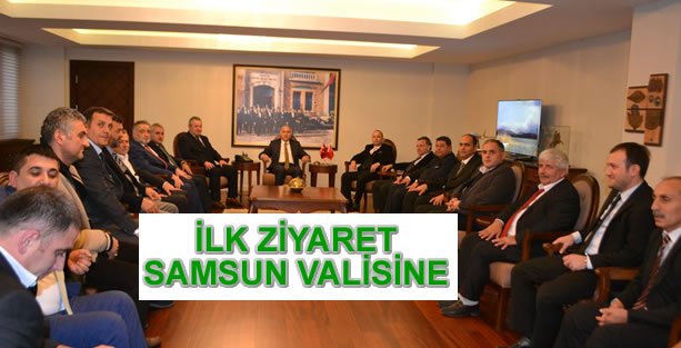 SAMKONDAN SAMSUN VALİSİNE ZİYARET