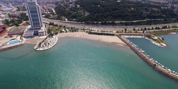 SAMSUN SAHİLLERİ MAVİ BAYRAKLA TAÇLANDI