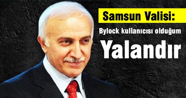 Samsun Valisi bir internet sitesinde yer alan iddiayla ilgili açıklamada bulundu
