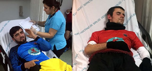 Samsun'da amatör maçta kavga: 3 yaralı