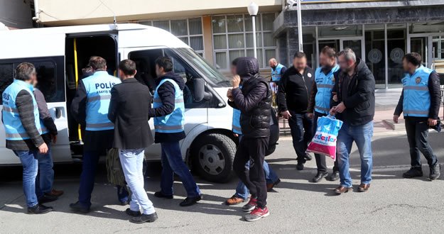 Samsun'da Aranan 24 Kişi Yakalandı