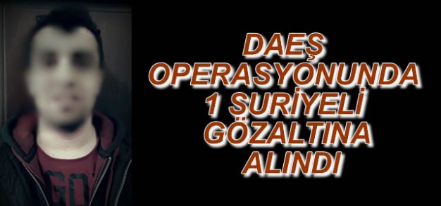 Samsun'da DEAŞ Operasyonu