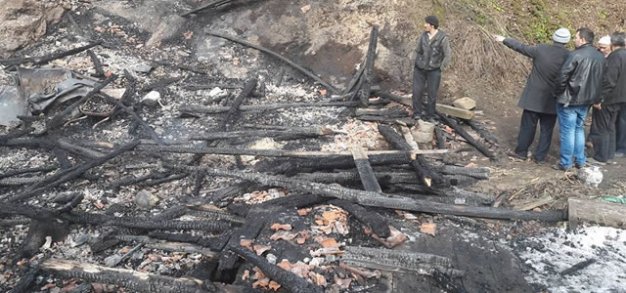 Samsun'da ev yangını: 1 ölü