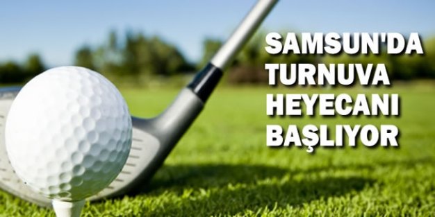 Samsun'da Golf Turnuvası Heyecanı