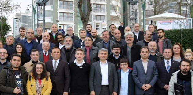 SAMSUN’DA GÖREV YAPAN GAZETECİLER CANİK’TE BULUŞTU