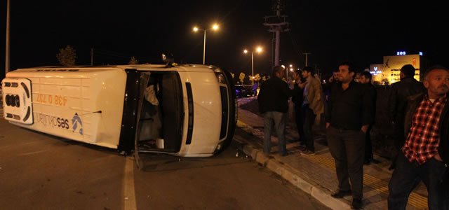 Samsun'da Trafik Kazası: 1 Yaralı