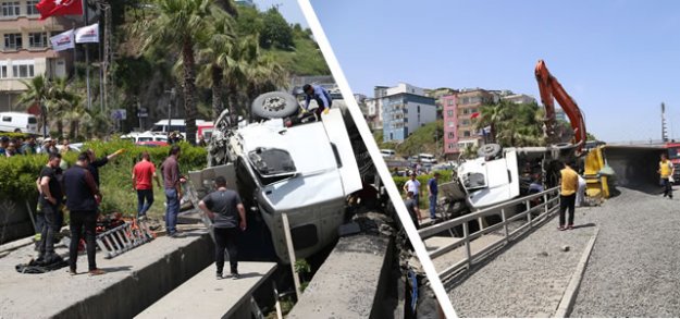 Samsun'da trafik kazası: 2 yaralı