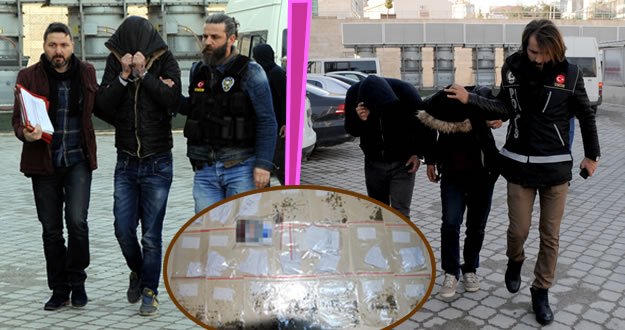Samsun'da Uyuşturucu Operasyonları