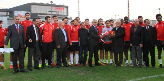 SAMSUNSPOR'A ÇİFTE ZİYARET