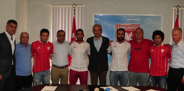 SAMSUNSPOR'DA 4 İMZA