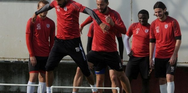 SAMSUSPOR BOL BOL ŞUT ÇALIŞTI...