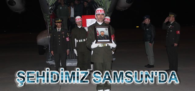 ŞEHİT ATEŞİ SAMSUN'UN VEZİRKÖPRÜ İLÇESİNE DÜŞTÜ