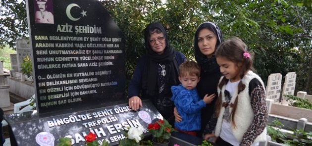 Şehit Polis Memuru Ersin Dualarla Anıldı